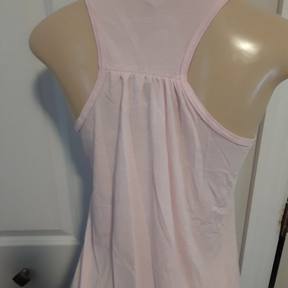 Karma Rule the World Pink racerback Tank Top - Picture 4 of 8